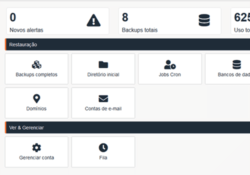 Backup diário com JetBackup