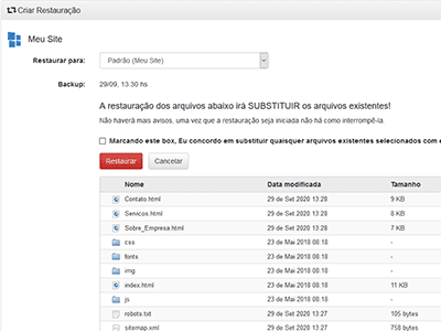 Migrar websites e bancos de dados