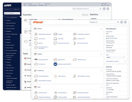 Dedicado com cPanel/WHM